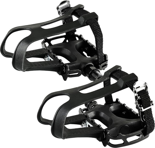 BV Bike Pedal - Universal Fit Bicycle Pedals 9/16" Compatible, Non-Slip & Durable Lightweight, Fits Most Adult Bikes & MTB Bicycles