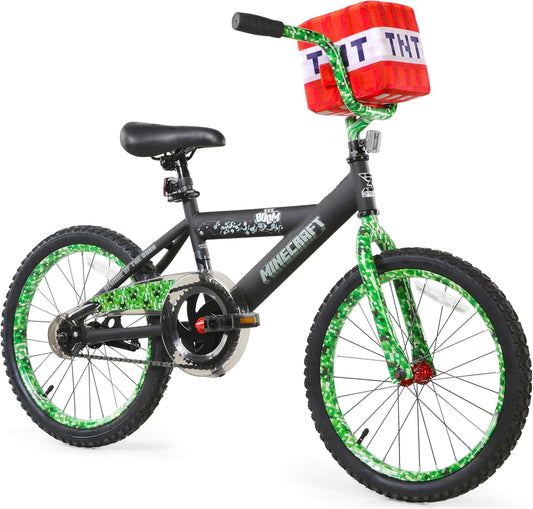 Dynacraft Minecraft 18-Inch Boys BMX Bike for Age 6-9 Years